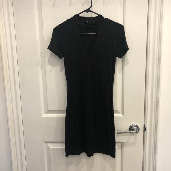 BLACK Aritzia Wilfred Free Dondoe Dress Size Small - Picture 2 of 8